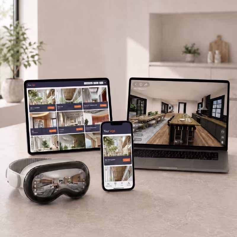 Enviz delivered as a fully branded app